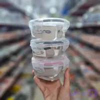ظرف نگهدارنده ماکروفری ویرو اکولاک گرد 500ml