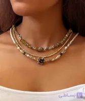 گردنبند سنگی تابستانه کد6149