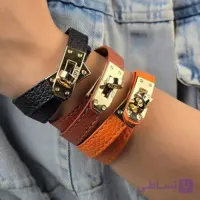 دستبند چرم زنانه کد7016