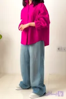 شومیز بیسیک سرخابی