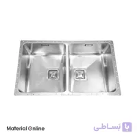سینک ظرفشویی زیر کورینی اخوان مدل 412