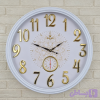 ساعت دیواری 60 سانت دو موتوره بی صدا و روان گرد