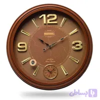 ساعت دیواری 60 سانت مارشال دو موتوره بدون صدا