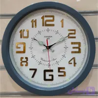 ساعت دیواری شب نما آرام گرد بدون صدا سایز 37 کد 2