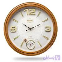 ساعت دیواری سایز 60 مارشال دو موتوره بدون صدا
