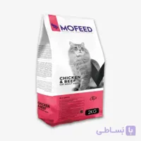 غذای خشک گربه مفید مدل Chiken&Beef BM  وزن 2000 گرم