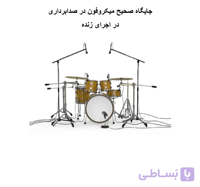 آموزش میکروفون گذاری