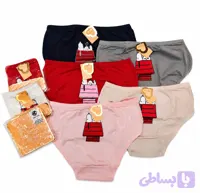 شورت تمام نخ برند پوشینه طب