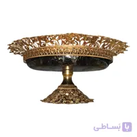 میوه خوری مدل سلطنتی فلز آبکاری فورتیک بزرگ