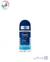 مام رول مردانه ضدتعریق 72 ساعته نیوآ NIVEA مدل فرش اکتیو حجم 50 میل