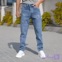 شلوار جین مردانه مام آبی
