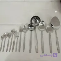 خرید اقساطی سرویس قاشق و چنگال استیل سیسیلی 168 پارچه | کامل و مناسب پذیرایی