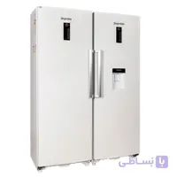 یخچال فریزر دوقلو 28 فوت دیپوینت نقره ای  مدل D5i