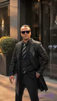 نیم پالتو چرم مردانه
