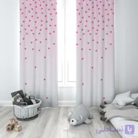 پرده پانچی مدل ساده 5488