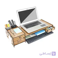 نظم دهنده و پایه نگهدارنده لپ تاپ مدل استند LAPTOP کد 25790