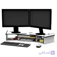 پایه نگه دارنده دو مانیتور کد 52001