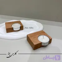 جاشمعی چوبی شمع وارمر