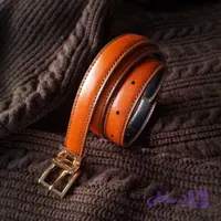 کمربند چرم طبیعی دو رو زنانه