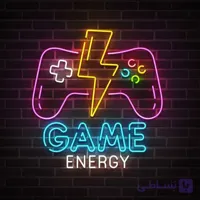 تابلو نئون گیم دسته بازی PS و دست