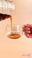 لیوان پیرکس گود مورنیگ لته خوری