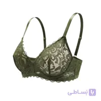 سوتین فنر دار زیتونی ویولت کد 5022