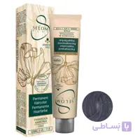 رنگ مو بدون آمونیاک سلوم شماره S4 حجم 120 میل رنگ آبی آلیزارین