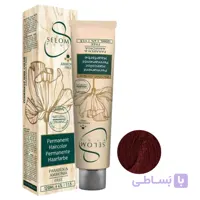 رنگ مو بدون آمونیاک سلوم شماره 6-5 حجم 120 میل رنگ قرمز گیلاسی