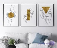 تابلو دکوراتیو شاین مینیمال طرح زوج