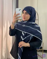 روسری نخی حاشیه زنجیری | Code10475