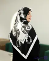 روسری ابریشم هرمس | قواره 120| Code6055