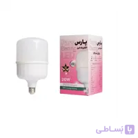 لامپ LED 20 وات واقعی | شار نوری بالا، مصرف کم، مناسب روشنایی مداوم
