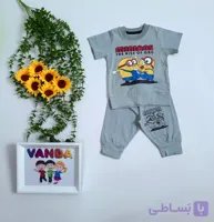 ست تیشرت شلوارک پسرانه سوپر نخ ۳۵