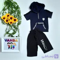 ست تیشرت شلکارک پسرانه سوپر پنبه سایز۳۵