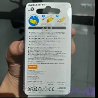 محافظ کابل شارژ عروسکی مدل کابل بایت (Cable Bite) طرح ببر نارنجی