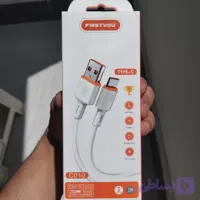 کابل شارژ سریع تایپ سی FIRSTYOU مدل C010 با قابلیت انتقال دیتا و بدنه مقاوم