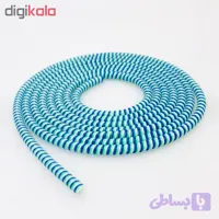 محافظ کابل و هندزفری فنری مدل مارپیچ (Spiral) - بسته 1 عددی - جلوگیری از قطعی سیم