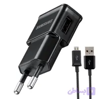 شارژر دیواری سامسونگ با کابل متصل Micro-USB مدل ETA0U10EB