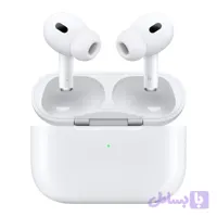 هدفون بلوتوثی اپل مدل AirPods Pro 2nd Generation با نویز کنسلینگ فعال (ANC)، نویز کنسلینگ میکروفون (ENC)، درگاه شارژ USB Type-C
