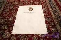 سجاده و جانماز سفید ساده (دو لایه و سبک)