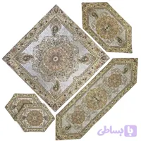 ست پنج تکه ترمه همادیس طرح افشار کد TR09-5P