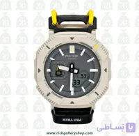 ساعت مچی کاسیو پروترک بند زرد | Prj-b001