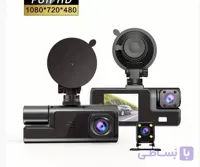 دوربین ثبت وقایع خودرو برند black box با ۳ دوربین همزمان و WIFI و رم کیفیت فول اچ دی