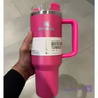 تراول ماگ استنلی مدل Quencher H2.O Tumbler دسته دار 1.18 لیتر اصل ساده و کهشانی مارول