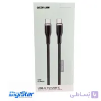 کابل گرین لاین TYPE-C به TYPE-C مدل BRAIDED CABLE