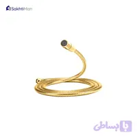 شلنگ توالت ریز بافت رنگ طلایی برند کاریز
