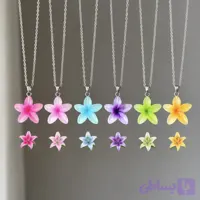 گردنبند گل لیلیوم🌸✨