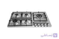 گاز توکار پنج شعله استیل برند لاجیم مدل S103s