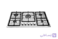 گاز توکار پنج شعله استیل استاندارد برند آریس مدل S101