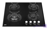 گاز توکار چهار شعله شیشه سکوریت برند لاجیم مدل G401